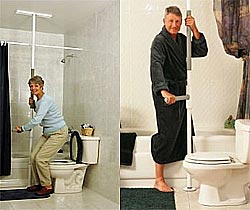 Handicapped Equipment Shower Poles For Seniors